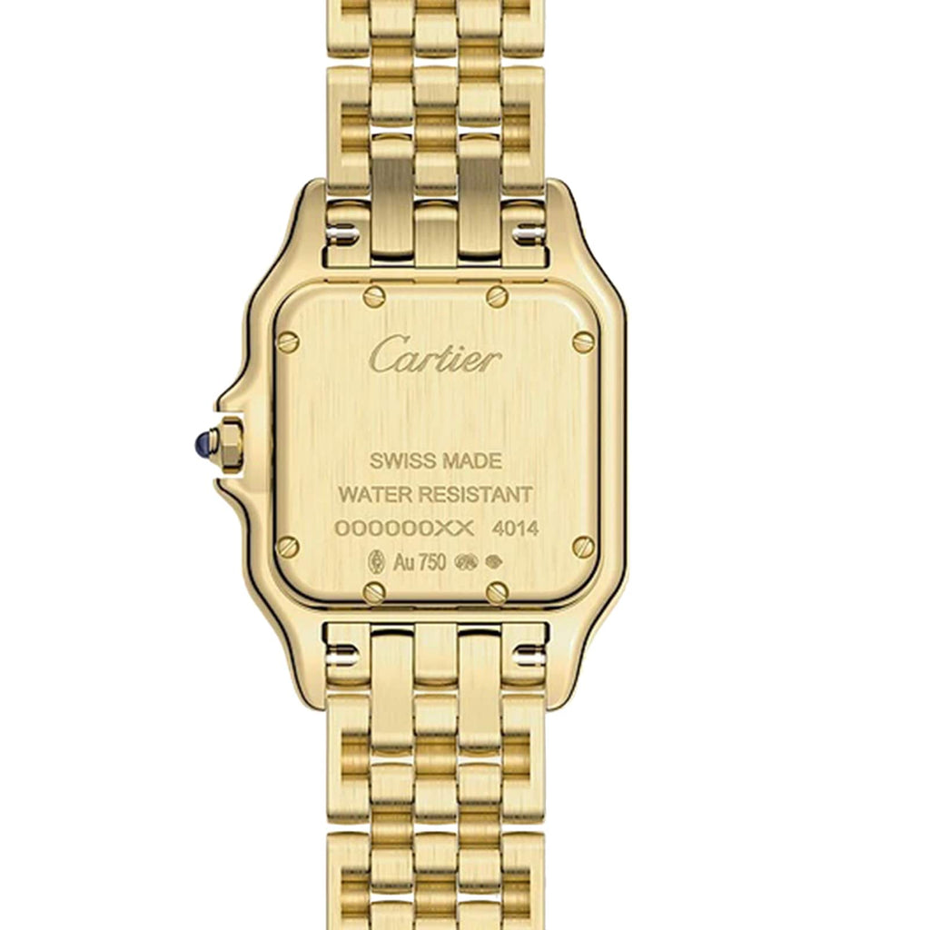 Panthère de Cartier Small Model | 23mm, 18K Yellow Gold, Silver Dial