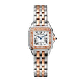 Panthère de Cartier Small Model | 22mm, Two-Tone Steel & 18K Rose Gold, Silver Dial