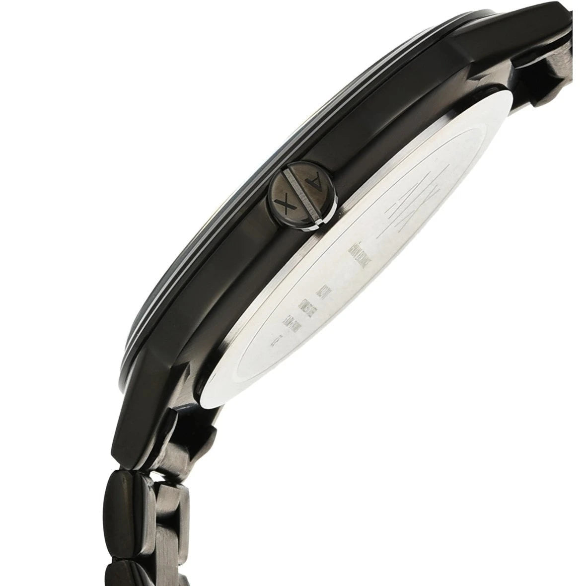 Armani Exchange Cayde AX2701 Men's Analog Watch – Black Dial with Black Stainless Steel Strap