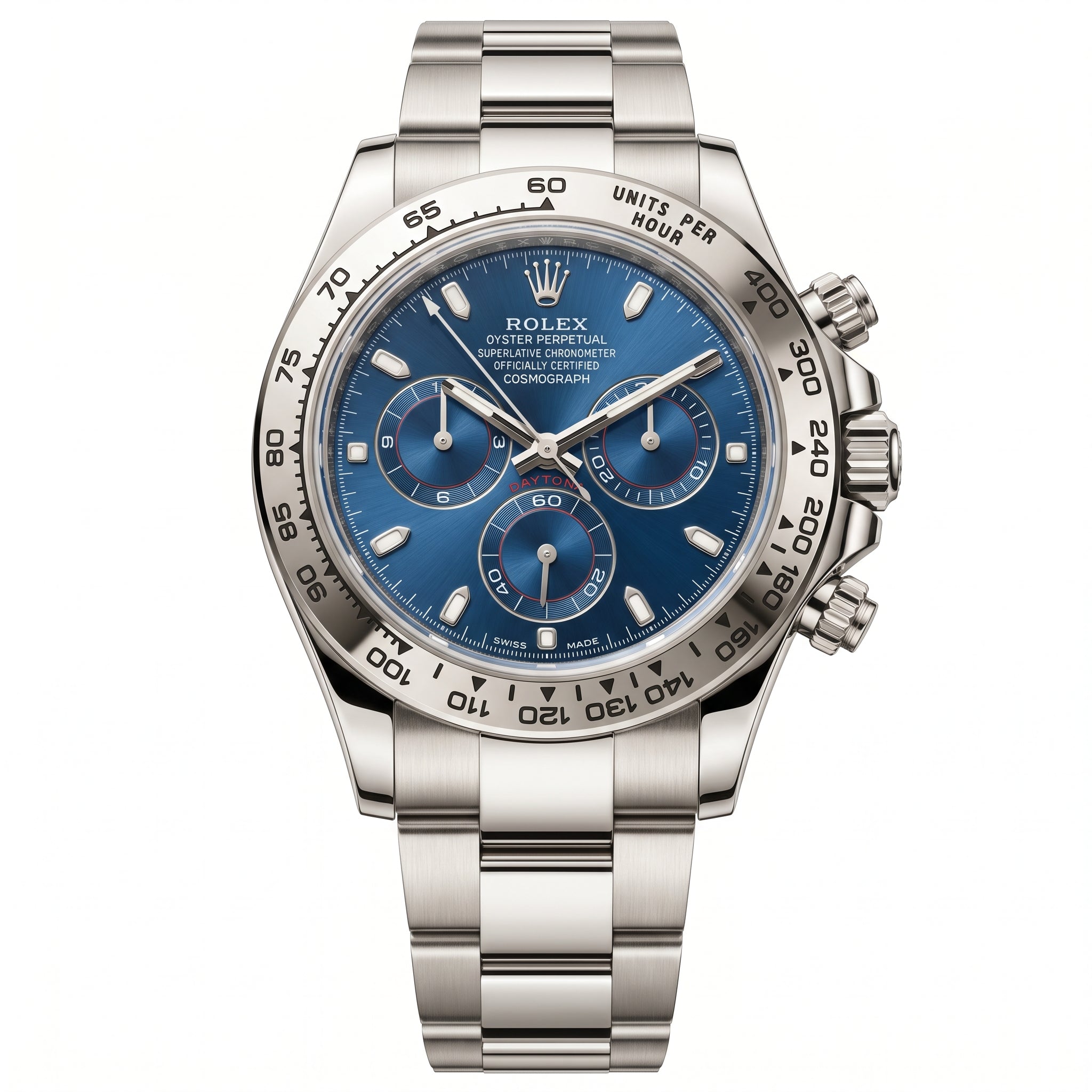 Rolex Cosmograph Daytona 126509 White Gold "Blue Dial"