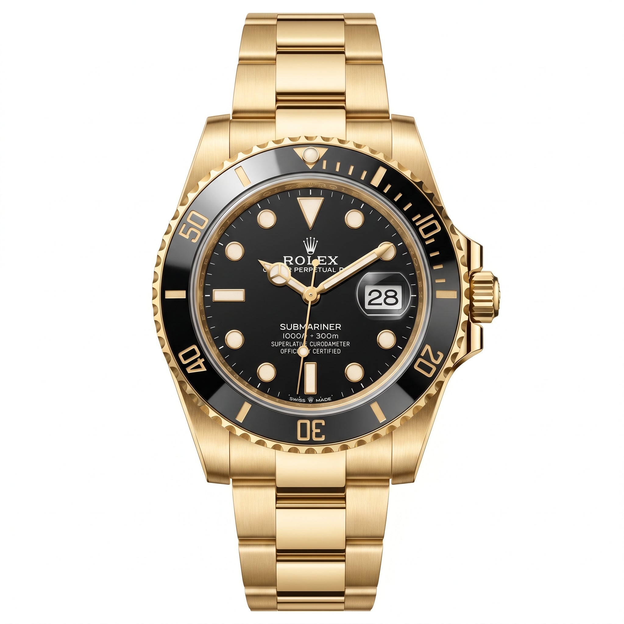 Rolex Submariner Date 126618LN Full Yellow Gold "Black"